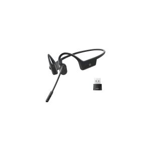 AfterShokz SHOKZ OpenComm UC - Black, Trådløs, Kontor/Callcenter, 20 - 20000 Hz, 33 g, Headset, Sort