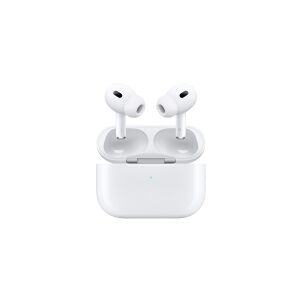 Apple   AirPods Pro - 2. Generation (2023) - Trådløse øretelefoner med mik. - aktiv støjdæmpning - hvid   Magsafe Charging Case (USB-C)