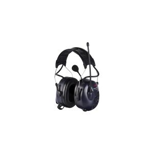 3M Peltor LiteCom MT53H7A4400-EU - Headset med radio - fuld størrelse - kabling - blå