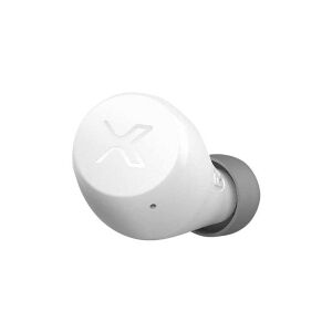Edifier X3 - Ægte trådløse øretelefoner med mik. - i øret - Bluetooth - aktiv støjfjerning - hvidmatteret