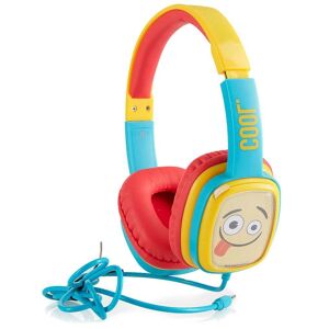 Emoji On-Ear Høretelefoner - Flip'N'Switch Junior - Blå