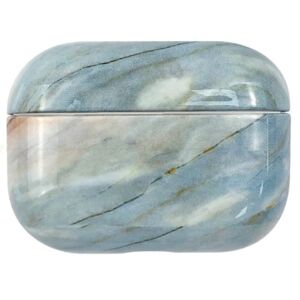 Airpods Pro Hard Marble Cover - Blue Sea