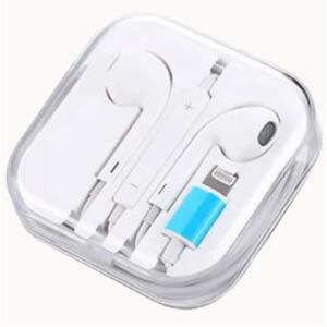 YANGFEIYU 3-PACK-hovedtelefoner Lightning-kompatible med iPhone (Bluetooth) Hvid