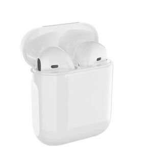 Originale i12 Tws Stereo Wireless 5.0 Bluetooth In-Ear-hovedtelefoner med iPhone-opladningsetui (hvid)