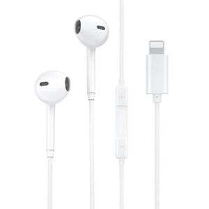 Apple Kompatible Lightning-hovedtelefoner til iPhone iPad iPod Hvid