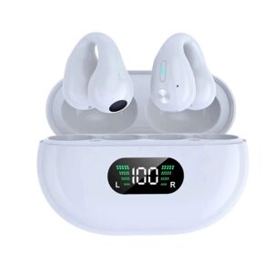 INF Trådløse åbne øre-hovedtelefoner Bluetooth 5.3 Hvid