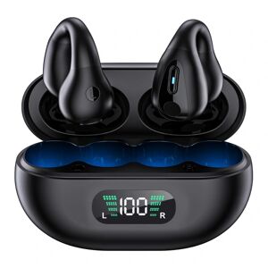 INF Trådløse åbne øre-hovedtelefoner Bluetooth 5.3 Sort