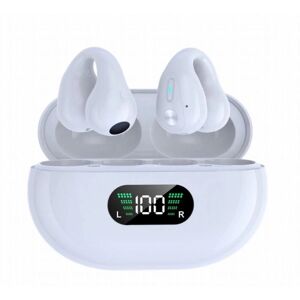 Global Klip på Bluetooth-hovedtelefoner med avanceret lydteknologi White one size