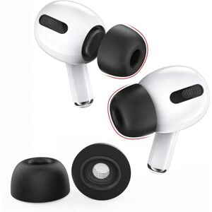 SKALO AHASTYLE AirPods Pro 1/2 Ørepropper med Memory Foam Sort - Small Black