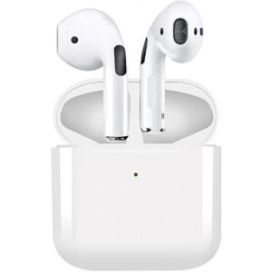 Apple Airpods 5. Nesil Iphone og Android kompatible Bluetooth hovedtelefoner, trådløse Bluetooth hovedtelefoner, kompakte og udsøgte, lette at bære, hvide