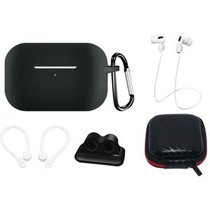 A-One Brand [5-Pack] Airpods Pro 2/Pro 1 tilbehørssæt - sort