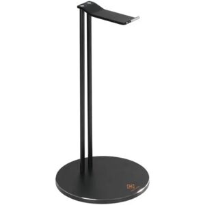 Deltaco Universal hovedtelefonholder, aluminium, sort Black