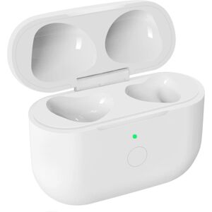 Udskiftning af trådløst opladningsetui Kompatibel med AirPods 3. generations opladningsetui med hurtig opladning og Bluetooth-parringssynkroniseringsknap (hvid)