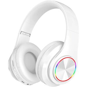 FLOWER LOST Bluetooth 5.0 trådløse hovedtelefoner, hvide