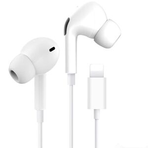 Apple TG 2-PACK iPhone Hörlurar Lightning Mikrofon Bluetooth Vit