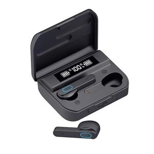 FMYSJ T33 Bluetooth-øretelefoner Trådløse hovedtelefoner Øretelefoner 5.3-headset med fire horn Hifi-lydkvalitet Udendørssport Touch Control (FMY) Black