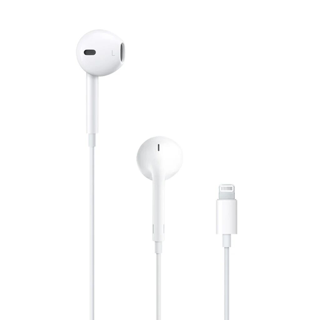 Apple EarPods med Lightning Connector (MMTN2ZM/A) - Hvid
