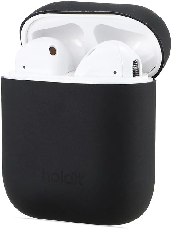 Holdit Nygård Silikone Cover Til AirPods - Sort