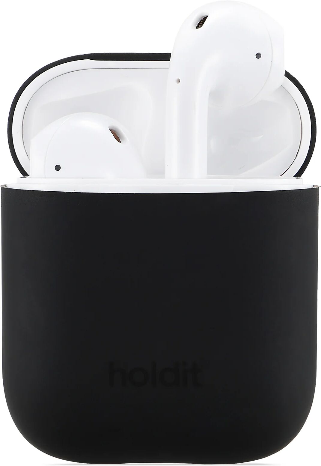 Holdit Nygård Silikone Cover Til AirPods - Sort