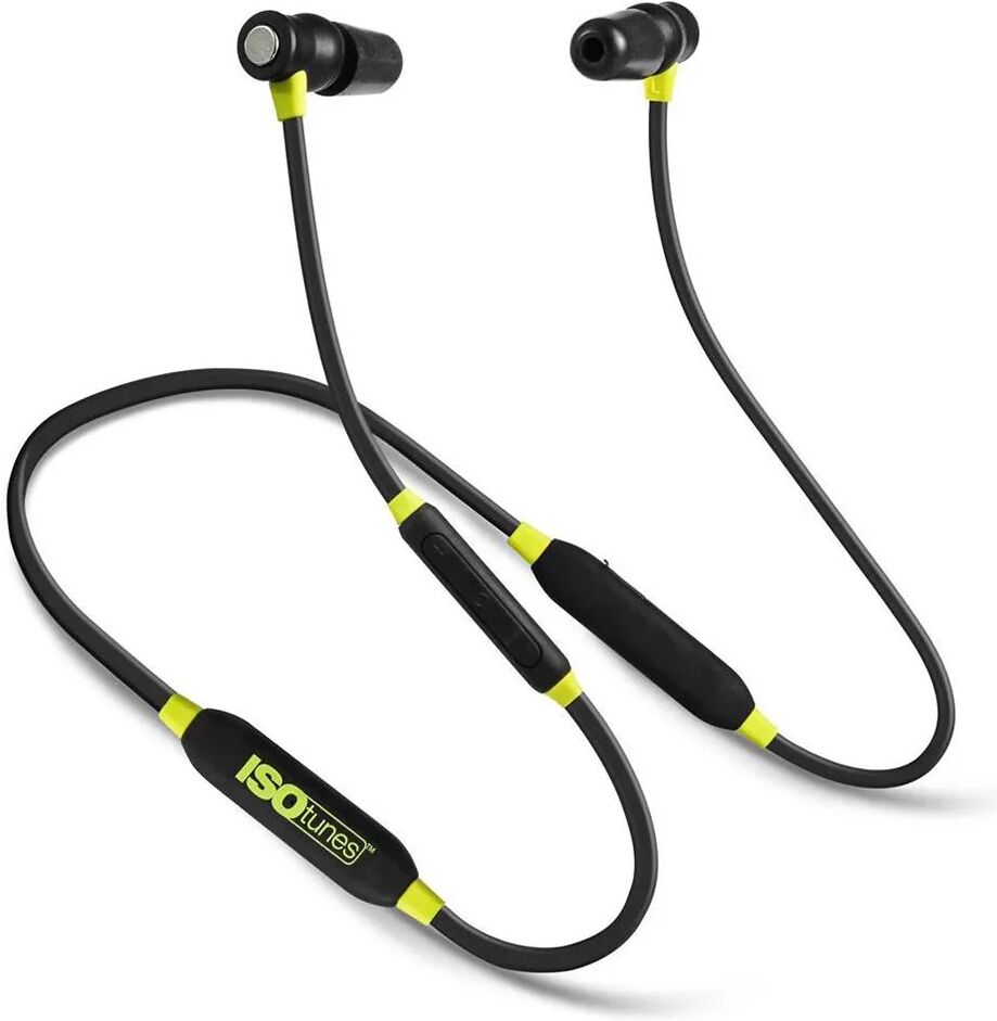 ISOtunes XTRA 2.0 Støjdæmpende Bluetooth Headset - Sort / Grøn