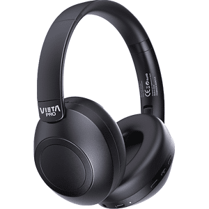 Auriculares True Wireless - Vieta Pro Bone, Conducción Ósea, IPX 6, Hasta 8  hs, Negro