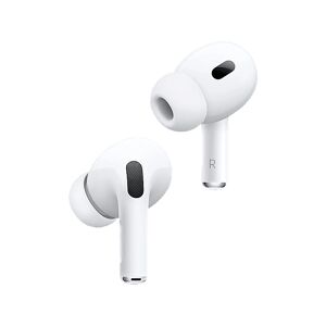 Apple AirPods Pro (2023 2ª gen), Conexión USB-C, Inalámbricos, Bluetooth®, Estuche de carga inalámbrica, Chip H2, Siri, Blanco