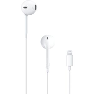 Apple EarPods, Auriculares de botón, Cable, Conexión Lightning, Micrófono, Blanco