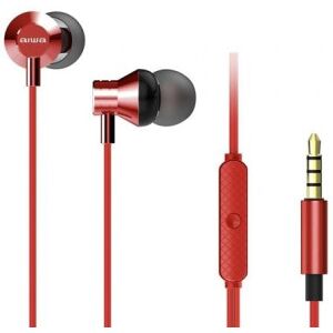 Auriculares Aiwa Estm-50rd Rojo