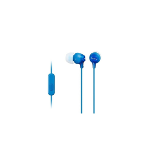 Auriculares con Micrófono Sony MDREX15AP Azul