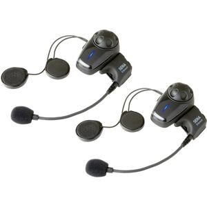 Sena SMH10 Paquete doble de auriculares Bluetooth - Negro (un tamaño)