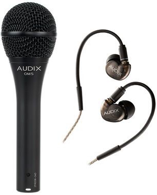 Audix OM5 A10X Bundle