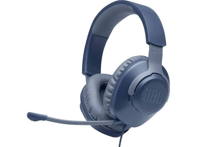 JBL Auriculares Gaming con cable JBL Quantum 100 (Over Ear - Micrófono - Azul)