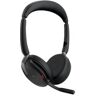 Jabra Evolve2 65 Flex, Langallinen & langaton, Toimisto/puhelukeskus, 20 - 20000 Hz, 136 g, Kuulokkeet, Musta