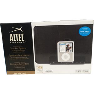 enceinte iM500 noir pour Apple iPod Nano - Altec Noir - Publicité