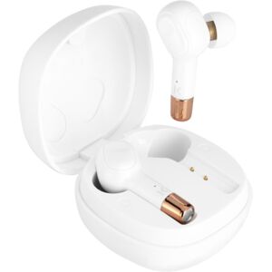 Écouteurs sans fil Sonik Pro intra-auriculaires avec boîtier de chargement, Blanc perle - Neuf