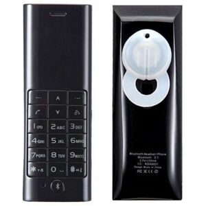 Mini Telephone Oreillette Bluetooth Autonome Mini Mobile Micro Sim Noir YONIS - Neuf