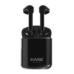 Écouteurs sans fil Sonik Lite On-Ear avec boîtier de chargement, Noir de jais - Neuf