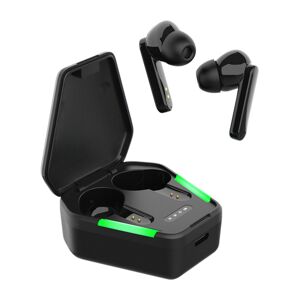 Deltaco TWS-115 écouteur/casque True Wireless Stereo (TWS) Ecouteurs Appels/Musique USB Type-C Bluetooth Noir, Vert - Neuf