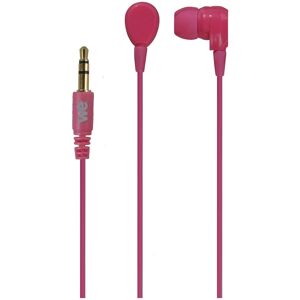 WE Écouteurs Intra-Auriculaires, Oreillettes Intra-Auriculaires Filaires Prise Jack 3,5mm Anti-Bruit Casque Ergonomique Stereo avec pour iPhone, Smartphones Android et MP3 - Fuschia - Neuf