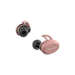 Pioneer SE-E8TW - Ecouteurs sans fil avec micro - intra-auriculaire - Bluetooth - noir/rose - Publicité