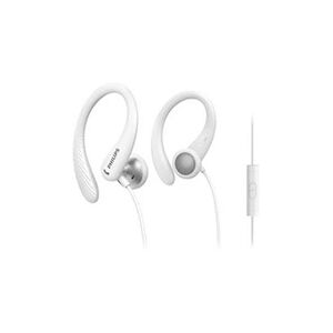 Philips TAA1105WT - Ecouteurs avec micro - embout auriculaire - montage sur l'oreille - filaire - jack 3,5mm - blanc - Publicité