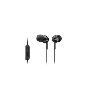Sony mdr-ex110apb ecouteurs intra-auriculaires avec microphone - noir - Publicité