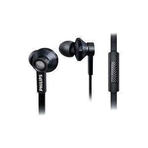 Philips tx1bk/00 ecouteurs intra-auriculaires avec isolation phonique + micro intégré noir - Publicité