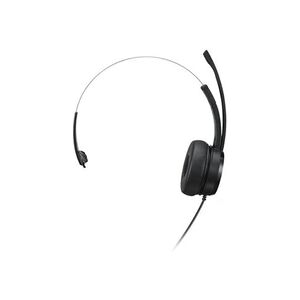 Lenovo 100 - Micro-casque - sur-oreille - filaire - USB-A - noir - Publicité