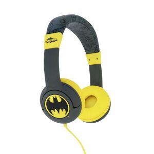 OTL Technologies DC Comics Bat signal Écouteurs Avec fil Arceau Musique Noir, Jaune - Neuf