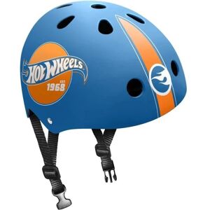 Casque Skate STAMP - Hot Wheels - Taille 53/57cm - Confortable et Ajustable - GarÁon - Neuf