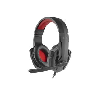 MH020 écouteur/casque Avec fil Arceau Jouer Noir, Rouge - Neuf