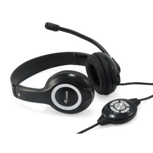 Equip 245301 ecouteur/casque Avec fil Arceau Appels/Musique USB Type-A Noir - Neuf