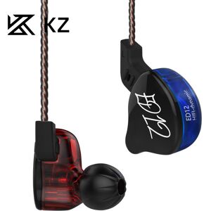 Écouteurs intra-auriculaires KZ-ED12, basses lourdes, fièvre, musique HIFI, écouteurs pour téléphone portable, écouteurs, commande filaire avec Microphone