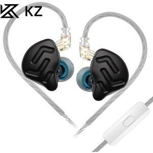 -ZNA Ring Iron Headphones Moving Iron HIFI Écouteurs intra-auriculaires à commande filaire avec microphone Ordinateur Téléphone portable Casque filaire universel